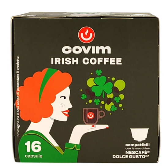 COVIM CAPPUCCINO WHISKY – κάψουλες «Dolce Gusto» 16 τεμ.
