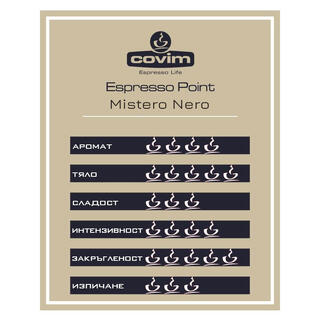 COVIM Mistero Nero – капсули "Espresso Point" 100 броя