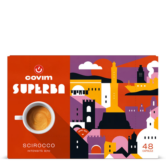 COVIM Scirocco – капсулы «Superba» 48 шт.