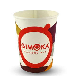  Χάρτινα ποτήρια GIMOKA MIX COLORS 180 ml.