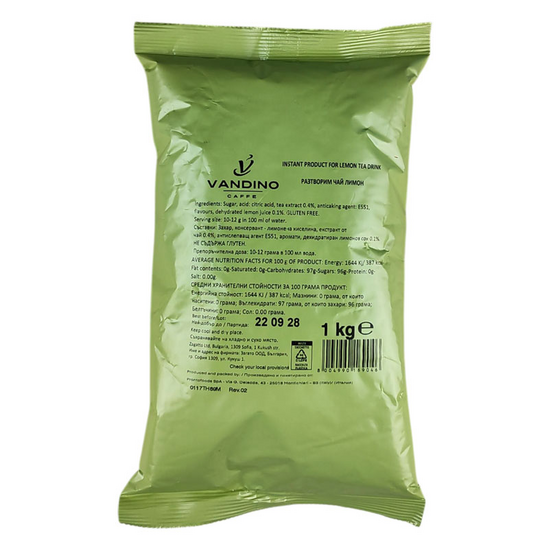 Vandino instant tea Lemon - 1 KG.