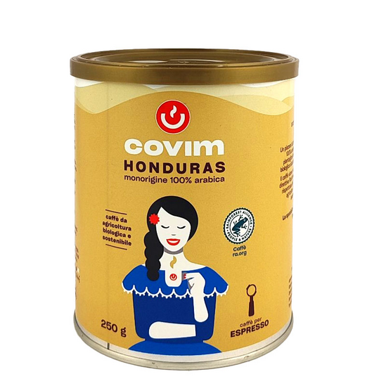 COVIM Honduras Espresso αλεσμένος καφές/κουτί – 0,250 KG.