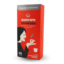 COVIM Alluminio Espresso - κάψουλες «Nespresso» 10 τεμ.