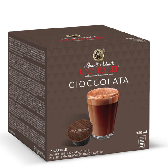 Σοκολάτα GARIBALDI - κάψουλες «Dolce Gusto» 16 τεμάχια