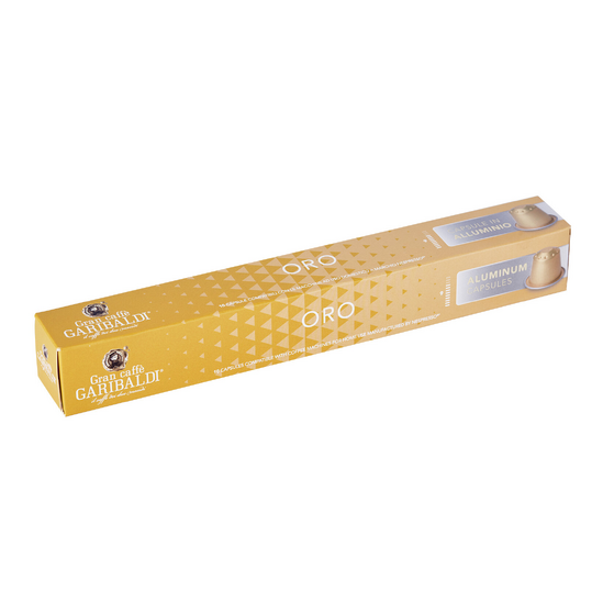 GARIBALDI Alluminio Oro - капсулы «Nespresso» 10 шт.