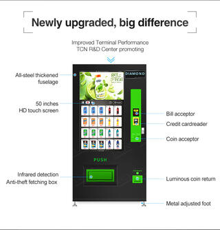 ΑΥΤΌΜΑΤΟΣ ΠΩΛΗΤΉΣ DIAMOND 49" Smart touch screen με ασανσέρ