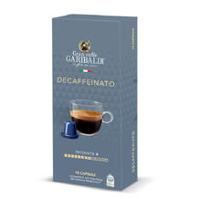 GARIBALDI Decaffeinato - κάψουλες «Nespresso» 10 τεμάχια