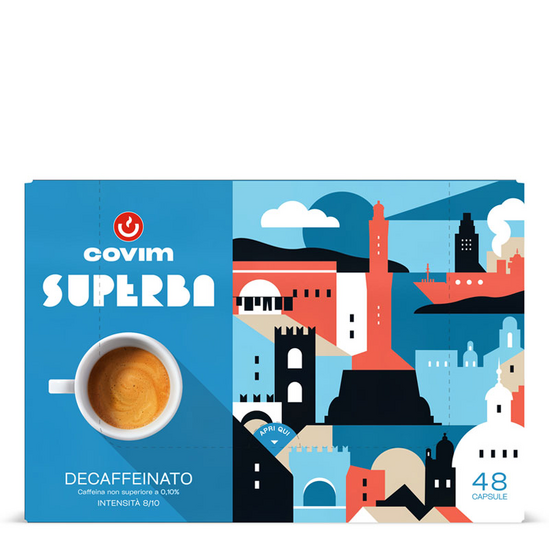 COVIM Decaffeinato – капсулы «Superba» 48 шт.