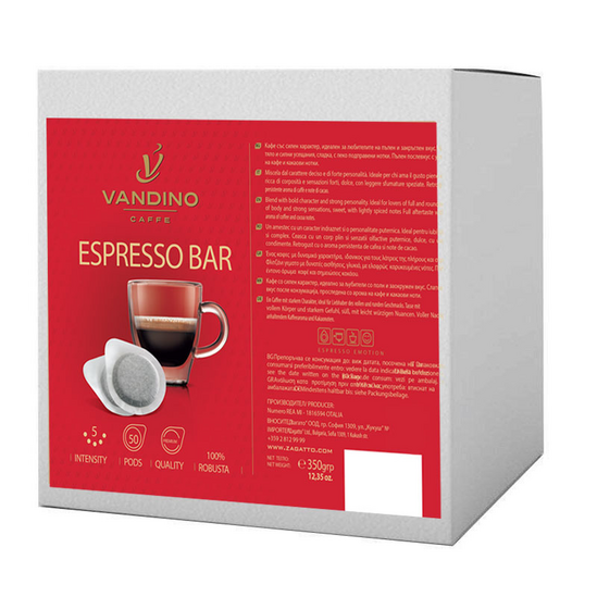 VANDINO Espresso Bar - δόσεις φίλτρου 50 τμχ.