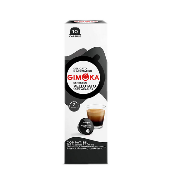 GIMOKA Vellutato 100% Arabica - capsules "Caffitaly" 10 pcs.